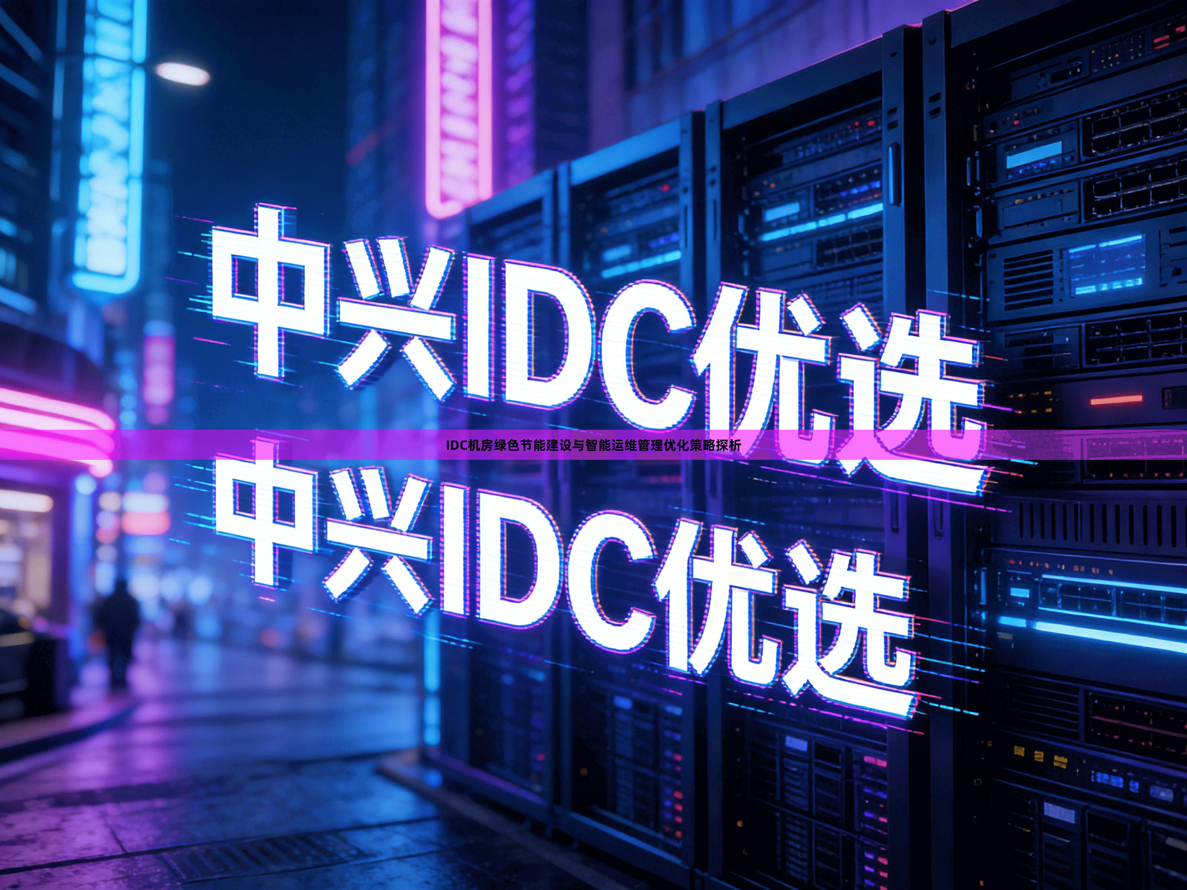 IDC机房绿色节能建设与智能运维管理优化策略探析