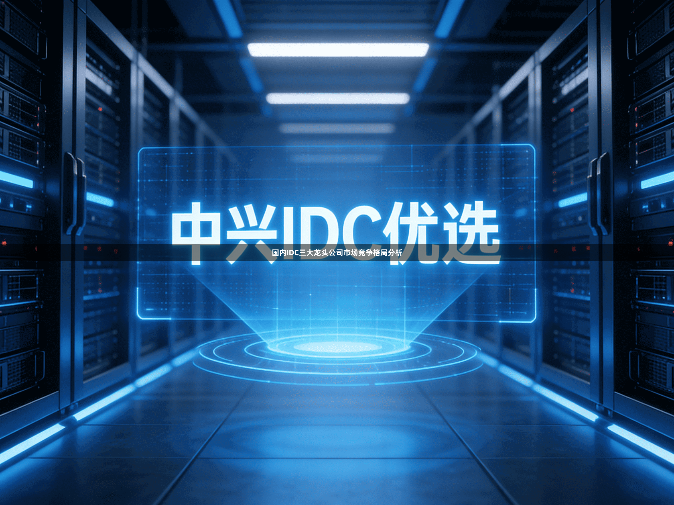 国内IDC三大龙头公司市场竞争格局分析